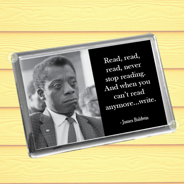 James Baldwin Fridge Magnet
